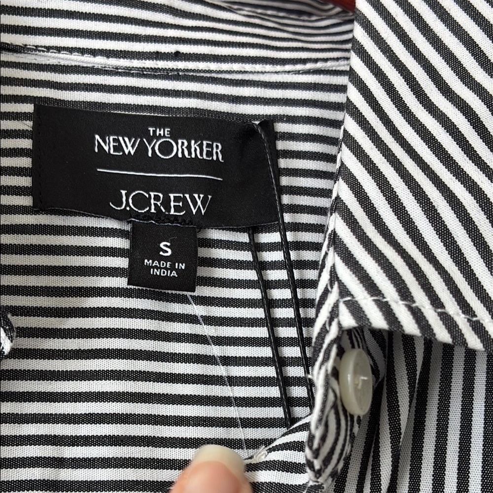 J. Crew Limited Edition New Yorker Étienne oversized poplin shirts - Picture 6 of 8